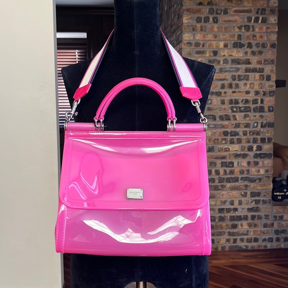 Dolce & Gabbana Sicily Jelly “Barbie” handbag, NEW - Picture 7 of 17